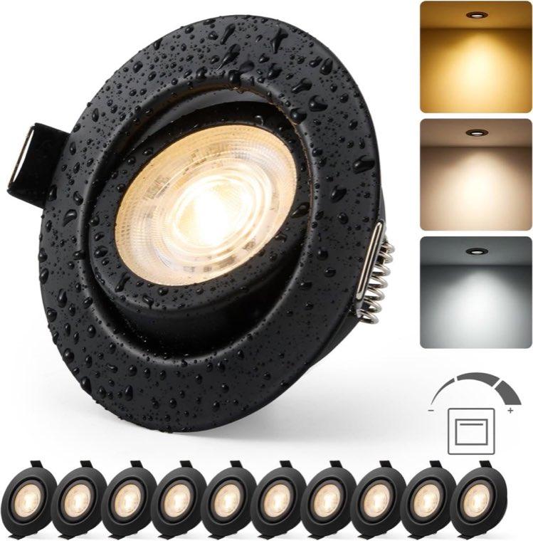 HOMEOW 10er-Set Metall