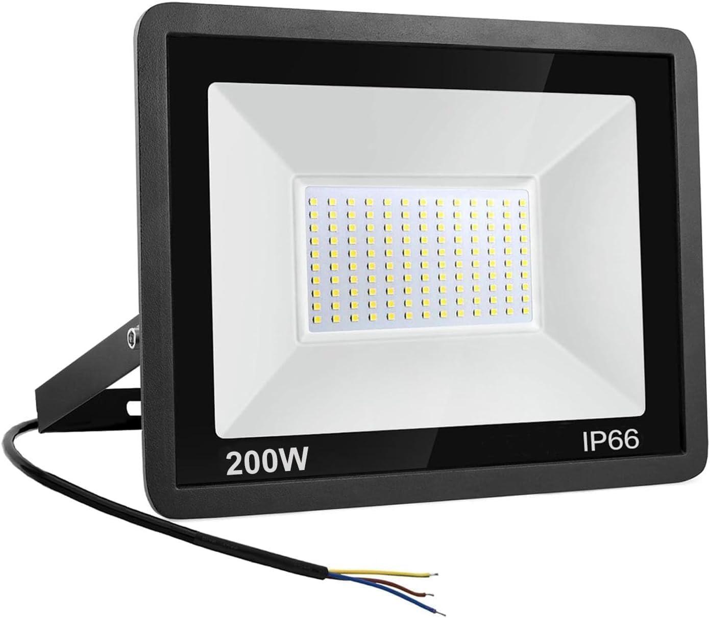 Yatosally LED-Strahler 200 W, 20000 lm, 6500 K, IP66