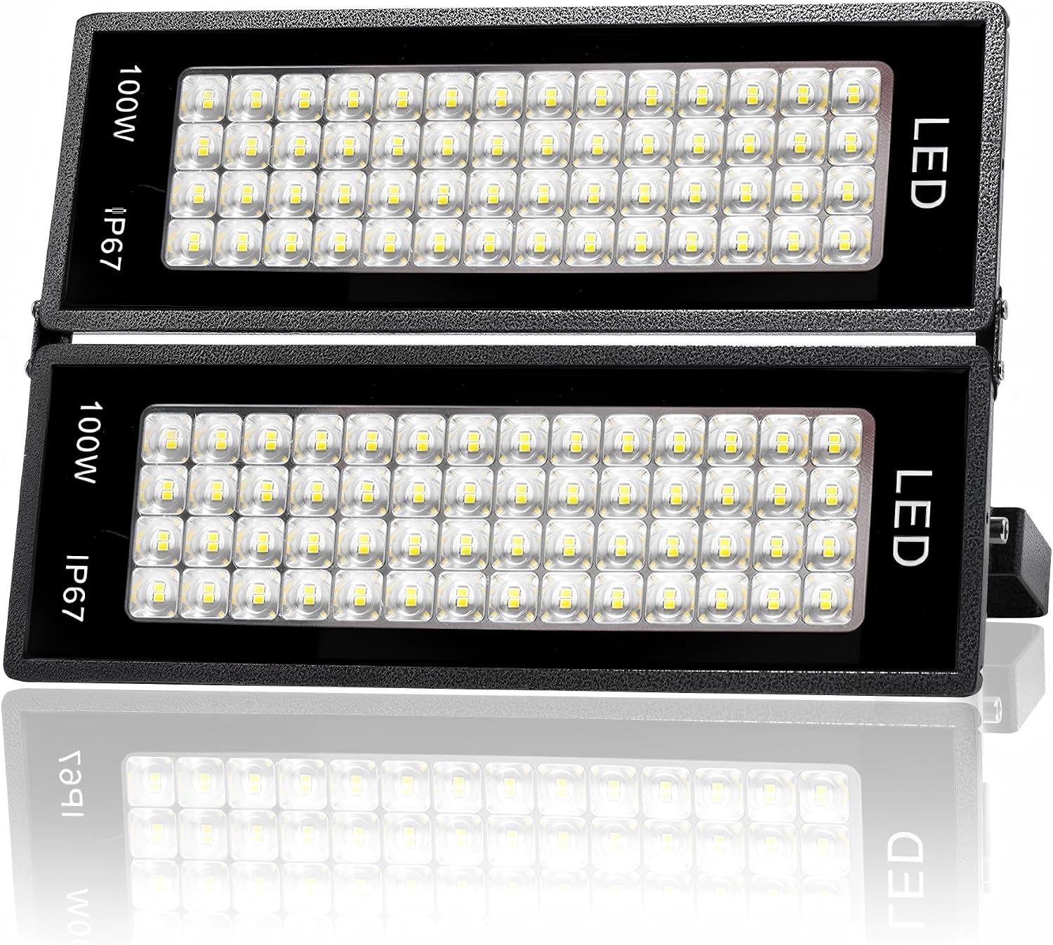 Indmird LED-Strahler 200 W, 28000 lm, 7000 K, 1,5 kg