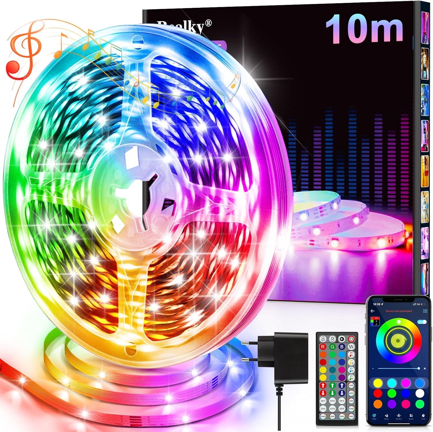 Realky RGB LED-Streifen 10 m