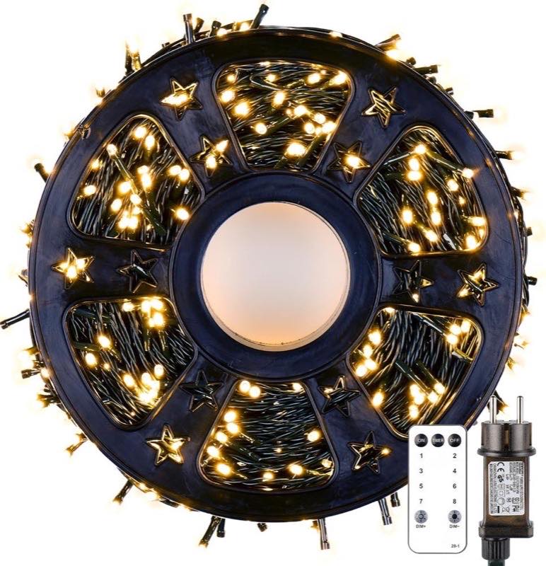 MAGGIFT LED-Lichterkette, 80 m, 800 LED, IP44, 2700 K als Testsieger