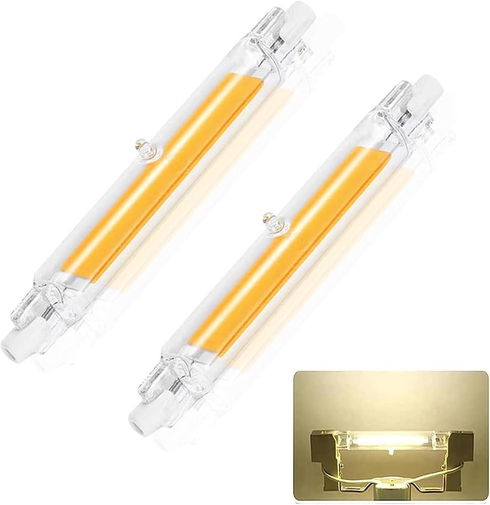 Hsientpe R7s LED 118 mm, 20 W, 2000 lm, 4500 K, 2er, dimmbar