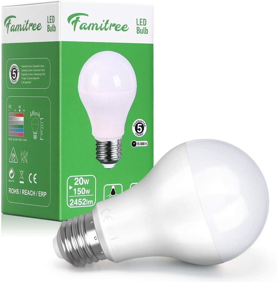Famitree E27, 20 W, 2452 lm, 4000 K, 1 Stück