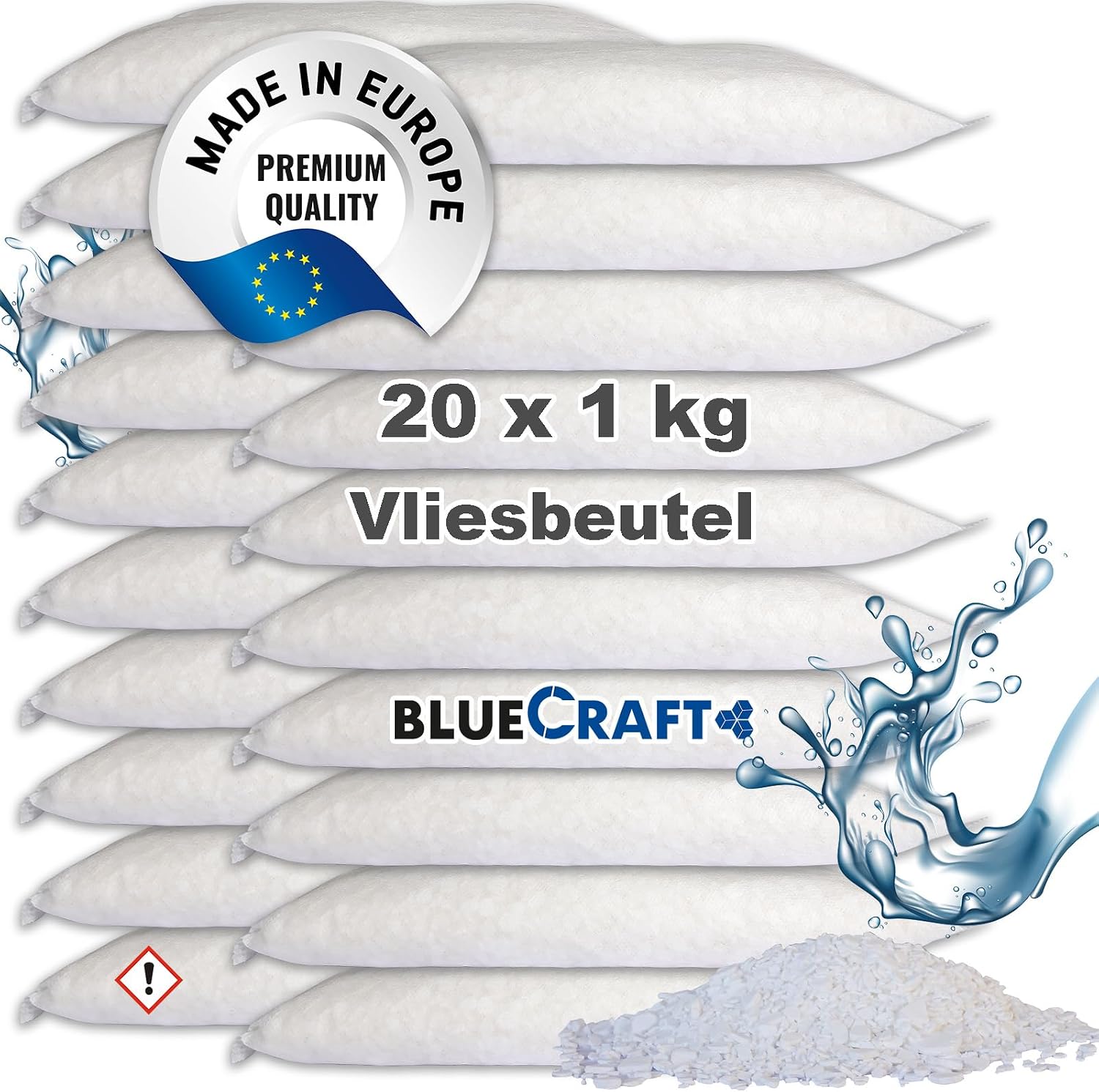 Bluecraft 20×1 kg Calciumchlorid