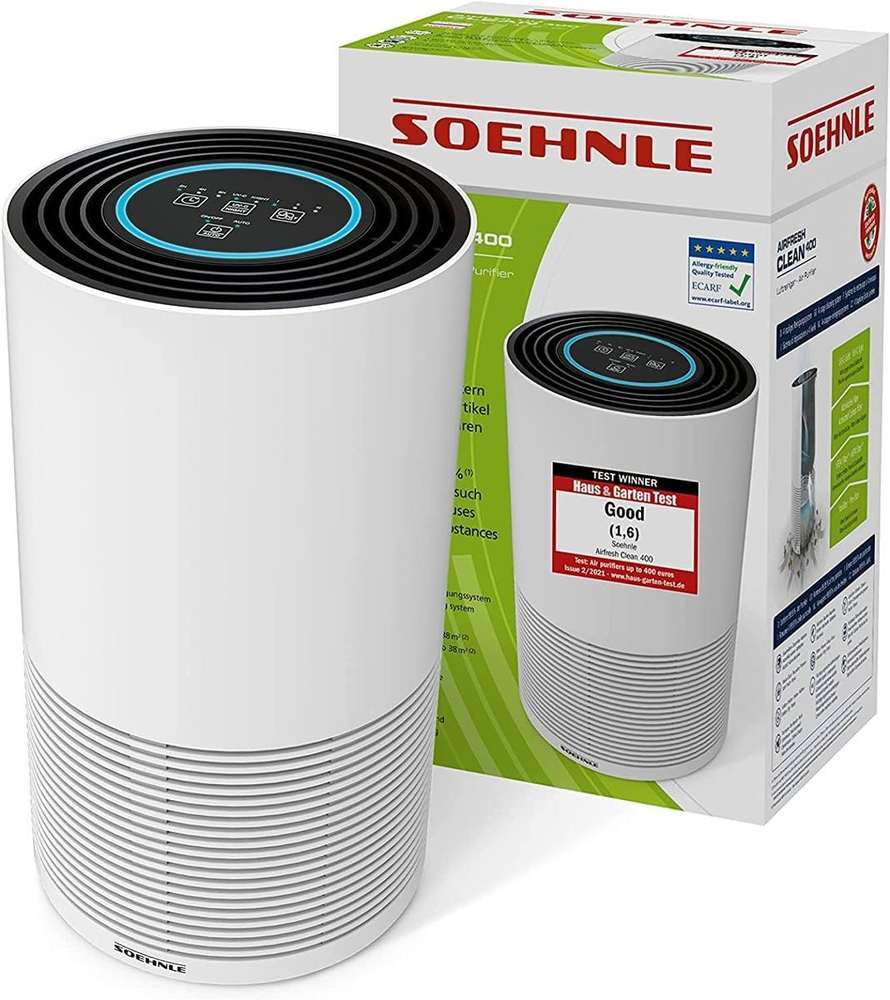 Soehnle Soehnle AirFresh Clean 400, UV-C, bis 38 m² - Produktbild