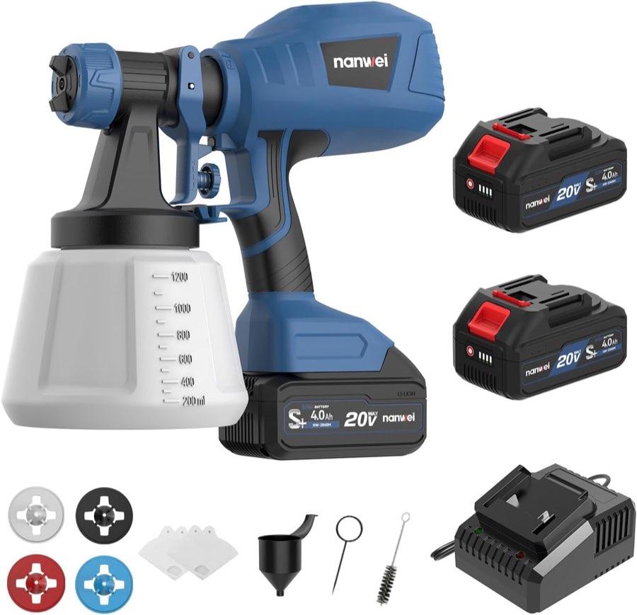 NANWEI 1200 ml, 4 Düsen (Makita / Kit)