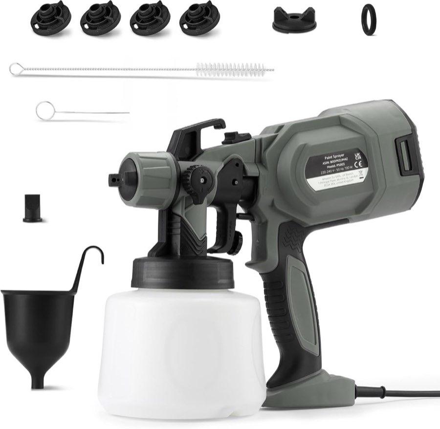 Amazon Basics – 700 W HVLP / 1200 ml / 4 Düsen