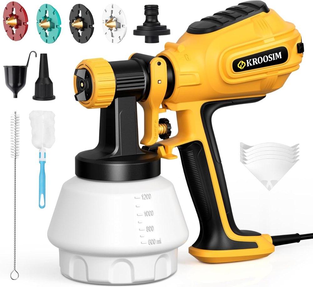 Kroosim 1200 ml HVLP 700W, 4 Düsen