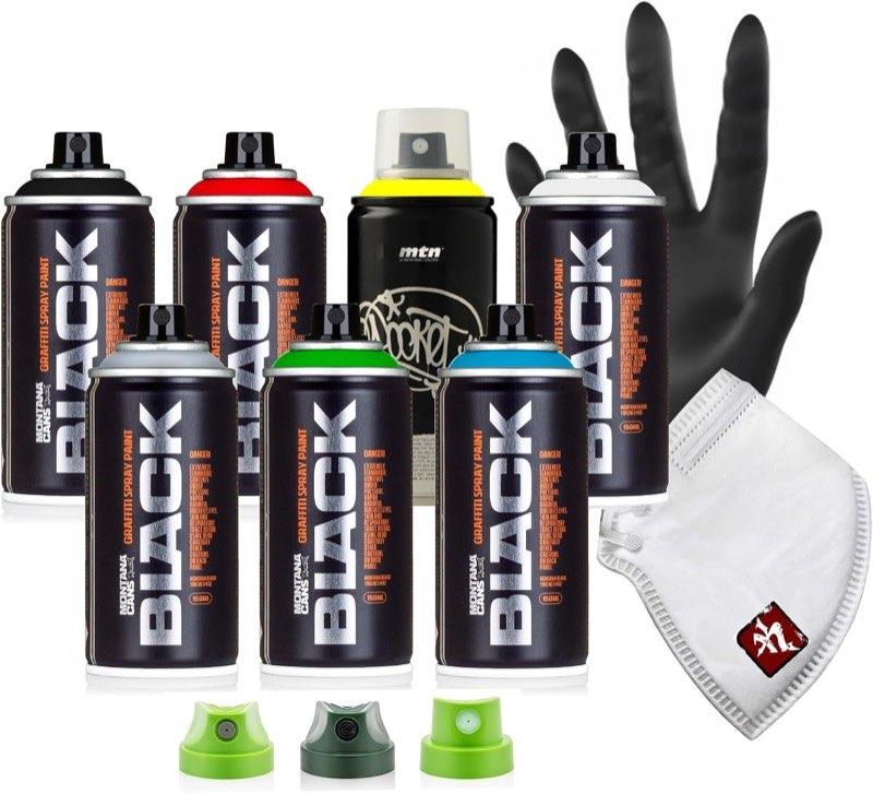 Montana BLACK Pocket Set 7×150 ml