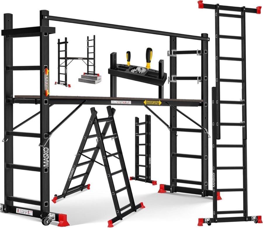 MASKO Alugerüst 4in1 EN131/GS, 150 kg