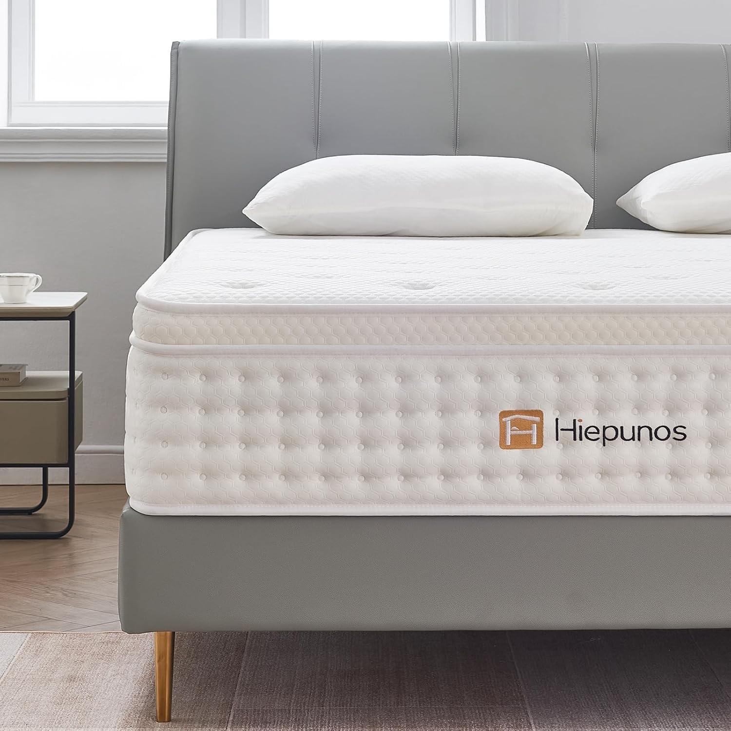 Hiepunos Matratze 90x200 cm 26 cm H3/H4 Hybrid
