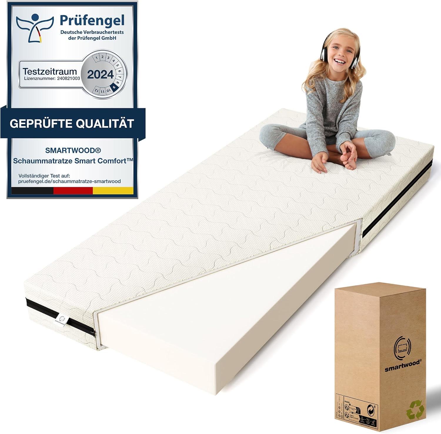 smartwood SmartComfort, 90×190 cm, H2, 12 cm