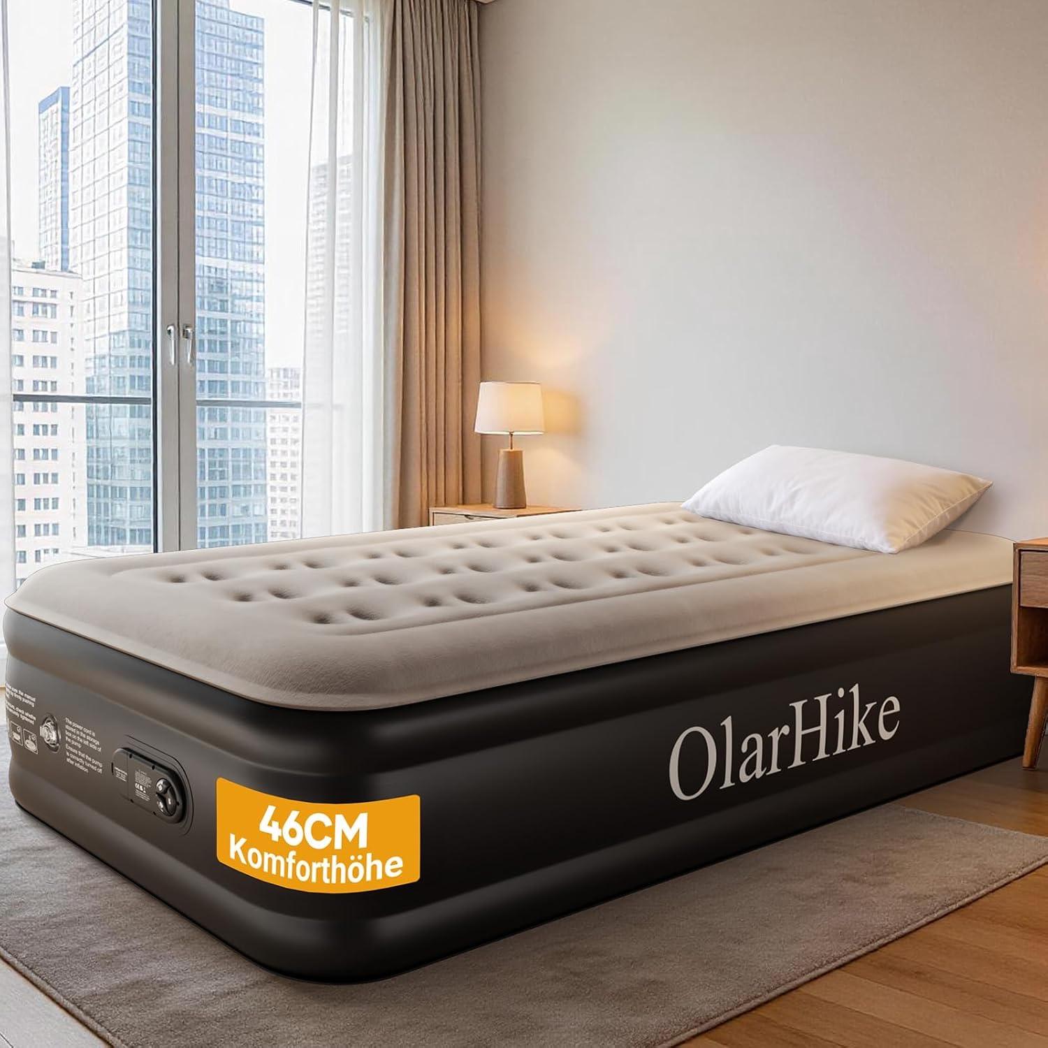 OlarHike Luftbett 200×90×46 cm mit Pumpe