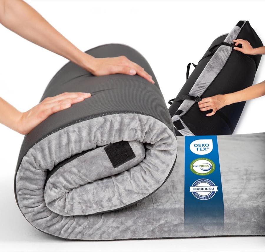 MKS Memory-Foam-Rollmatratze 90 × 200