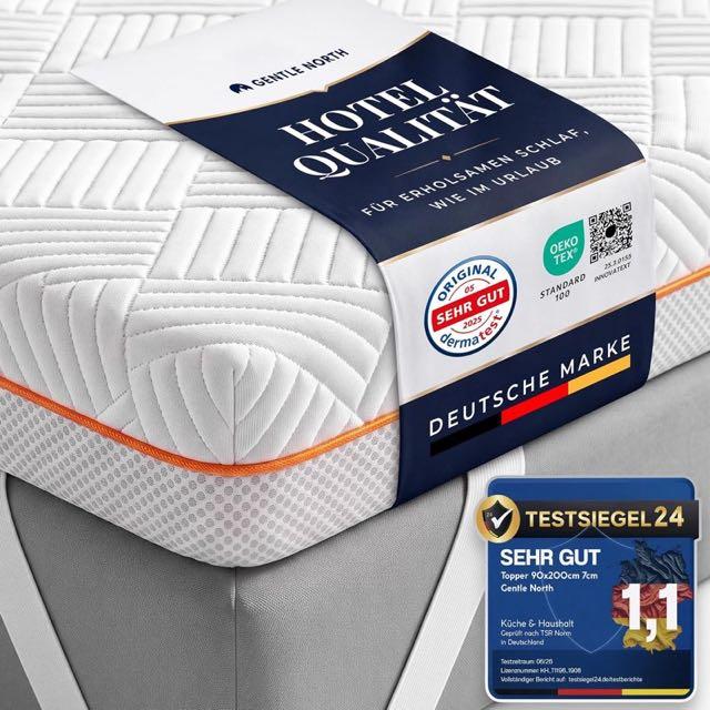 Gentle North Gel-Memory-Topper 100 × 200