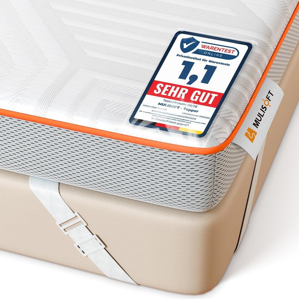 Testsieger: MULISOFT 7,5 cm, 180×200