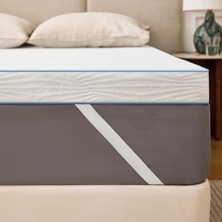 Solviente Topper 160×200, Memory und Kaltschaum, H3, 7,5 cm