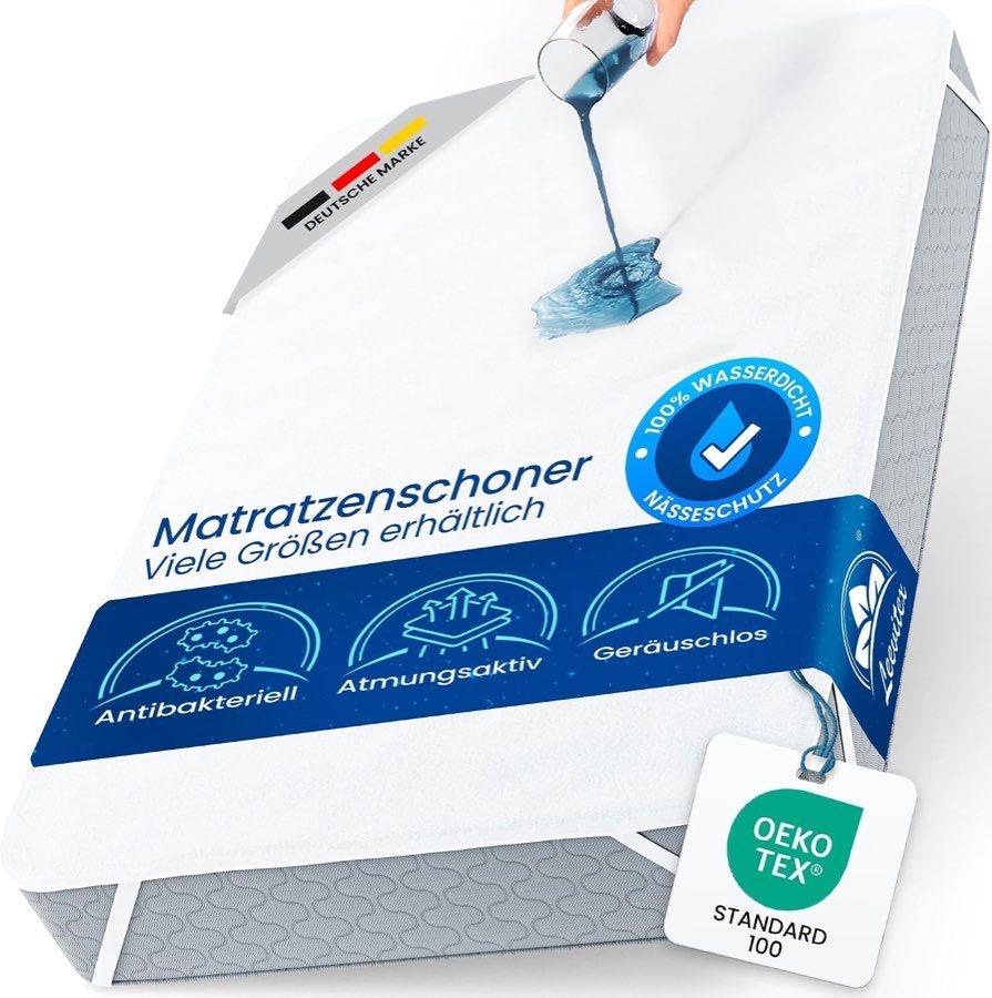 leevitex Matratzenschoner 160 × 200, Nässeschutz