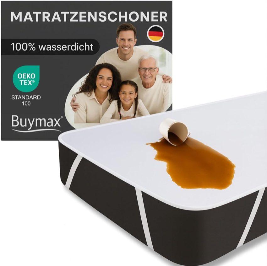 Buymax Matratzenschoner 200 × 200 cm