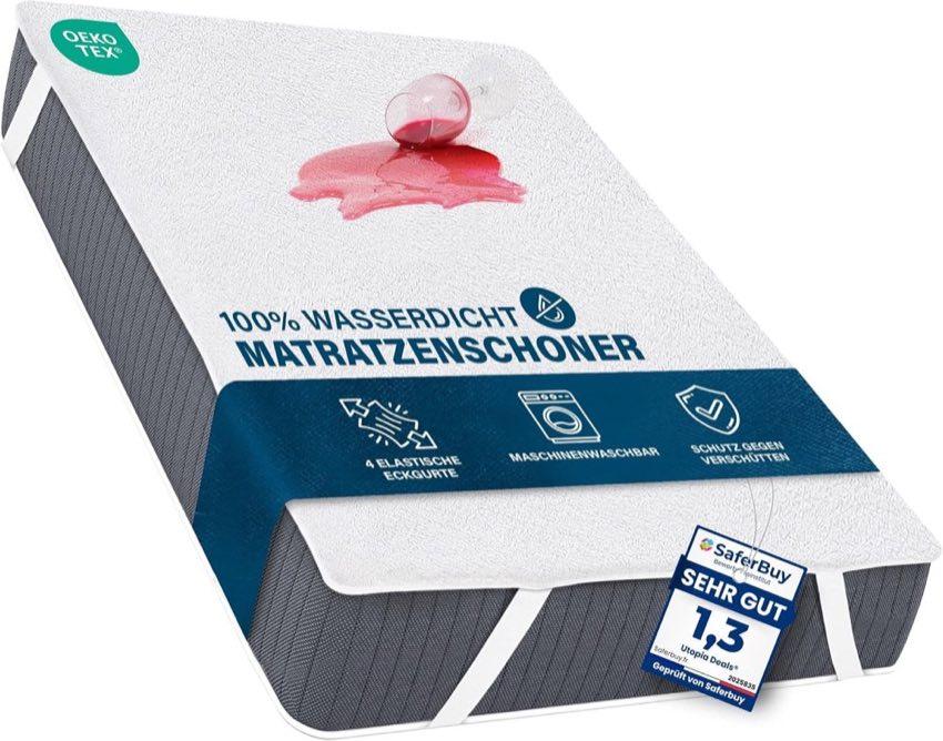Utopia Bedding Matratzenschoner 200 × 200 cm