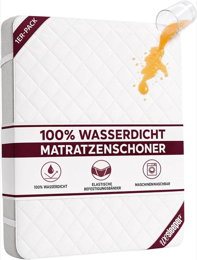 Wesleeper Matratzenschoner 90 × 200, wasserdicht