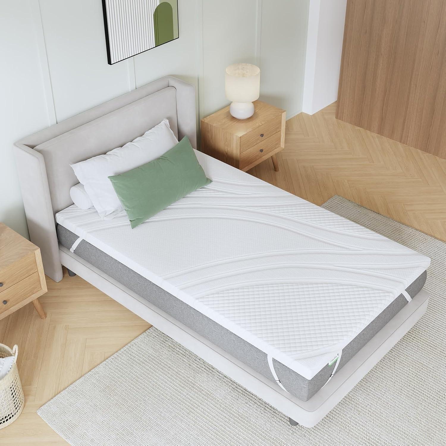 Novilla Gel-Memory-Topper 100 × 200 cm, H2/H3