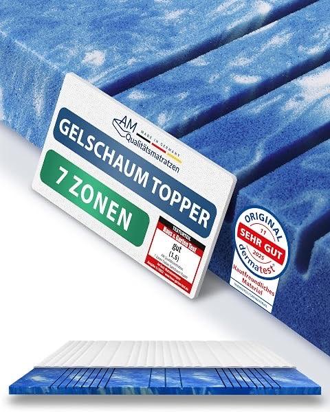 AM Qualitätsmatratzen AM Qualitätsmatratzen 7-Zonen 80 × 200, 8 cm