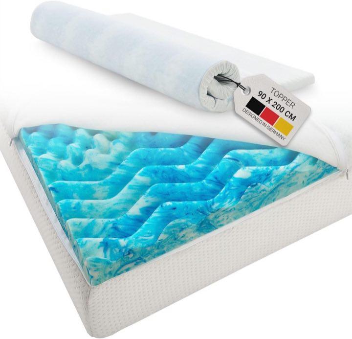Juskys Memoryschaum-Topper 90×200