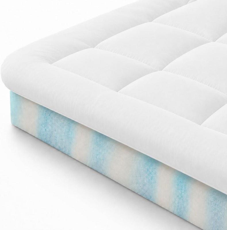 Zinus Zinus Kühlender Topper 90 × 200 cm, Gel-Memory-Schaum - Produktbild