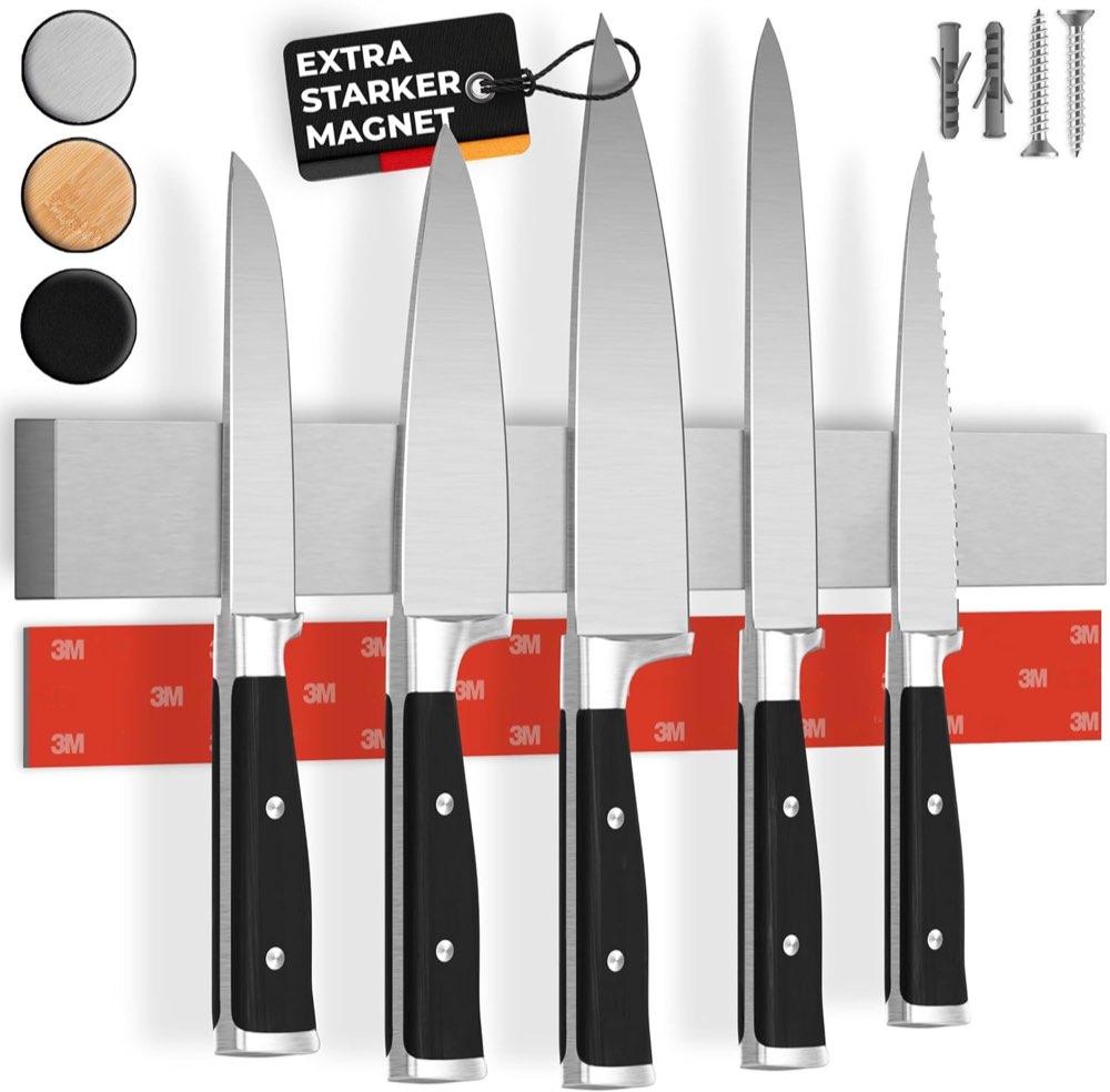 Cucino Magnetleiste Messer Edelstahl 40 cm