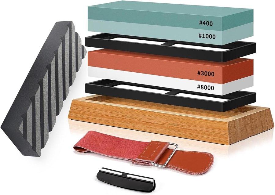 ALPXUXP Schleifstein-Set 400–8000
