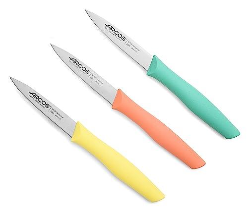 Arcos Nova Schälmesser-Set 3-teilig farbig