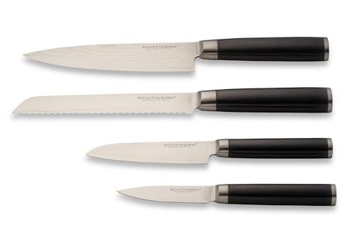 ECHTWERK 4-tlg. Damast inkl. Brotmesser EW-DM-0395