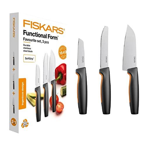 Fiskars Fiskars Functional Form Küchenmesser-Set 3-teilig
