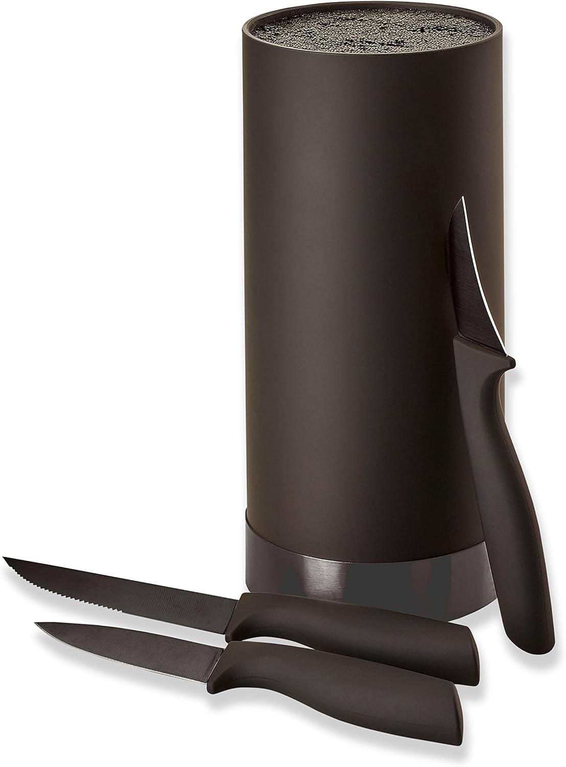 ECHTWERK Messerblock 4-teilig Black-Edition