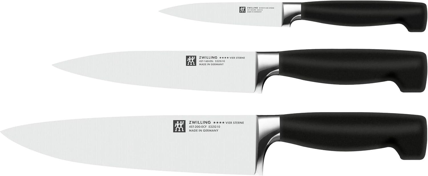Messerset Zwilling – Testsieger ZWILLING Vier Sterne Messerset 3-teilig