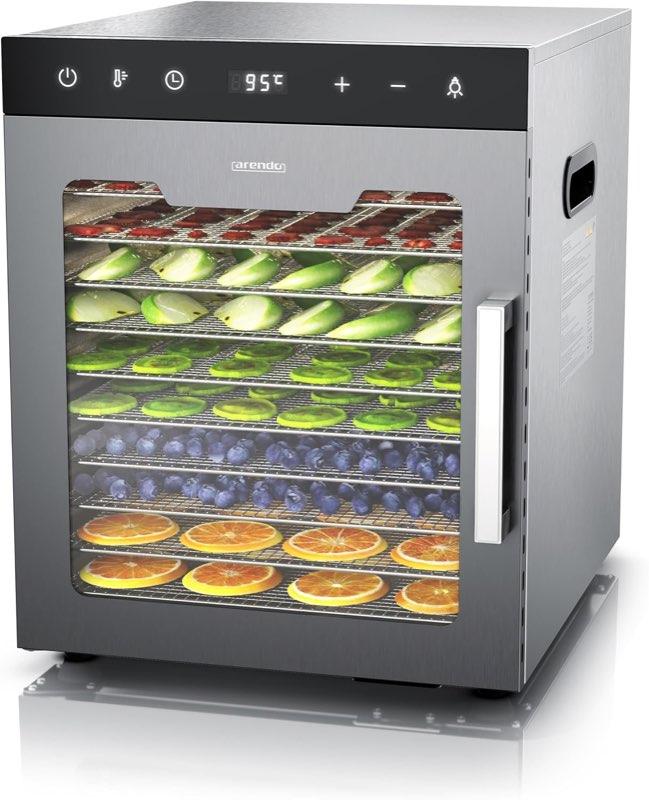 Arendo Dörrautomat 10 Etagen 800 W