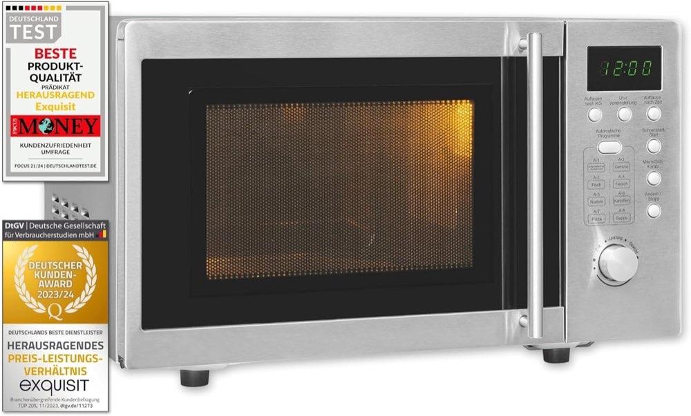 Exquisit UMW 800 G-3.1 Inox Unterbau