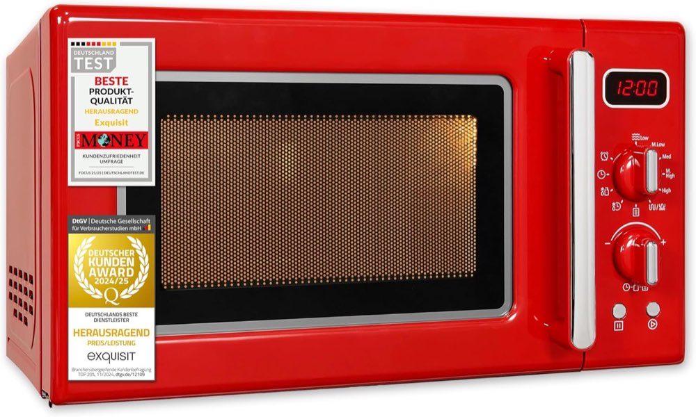 Exquisit RMW720 Retro rot