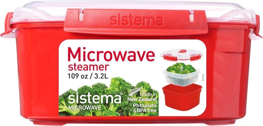 Sistema Sistema Microwave Dampfgarer 3,2 l rot