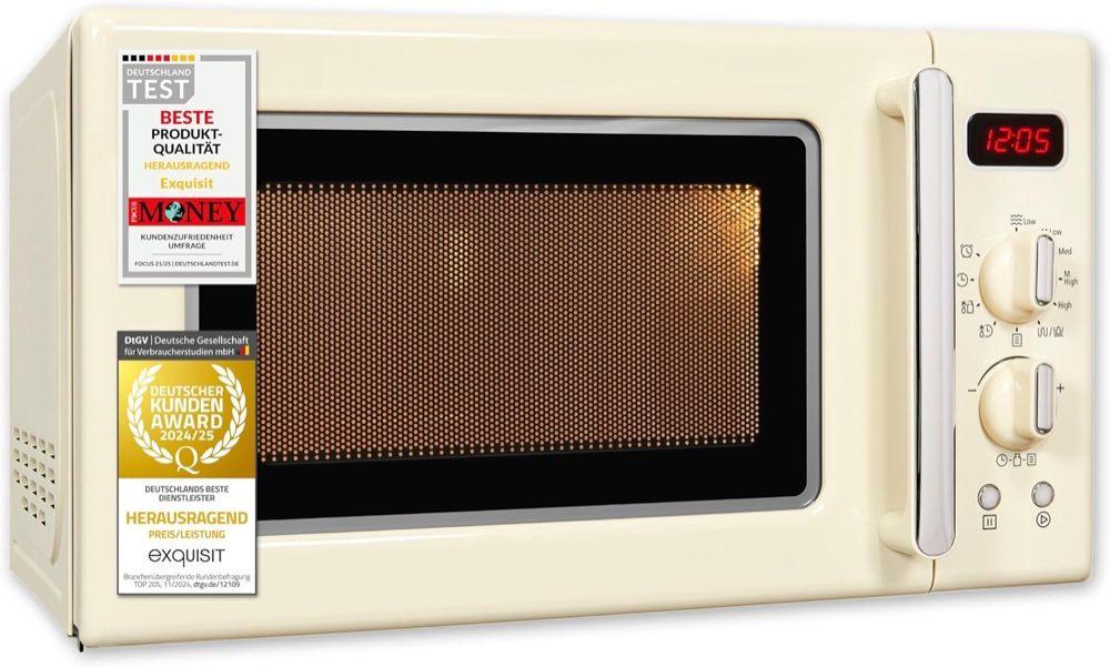 Exquisit Exquisit RMW720 Retro Creme Grill