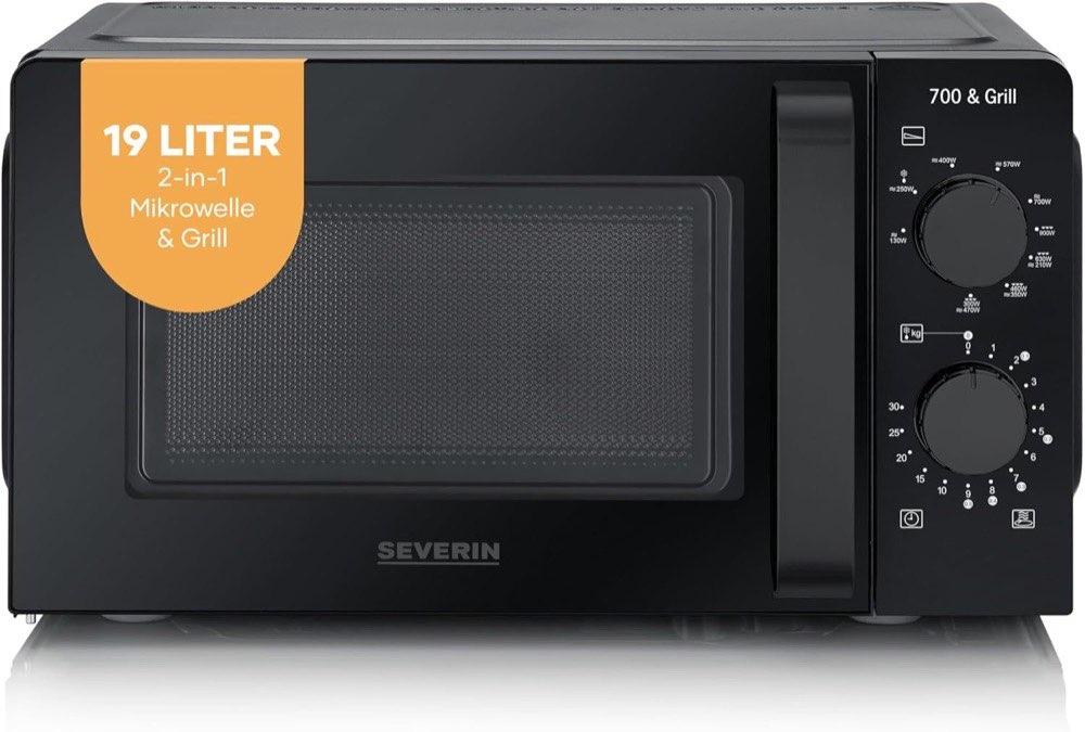 Severin MW 9182 Grill 19 l Schwarz