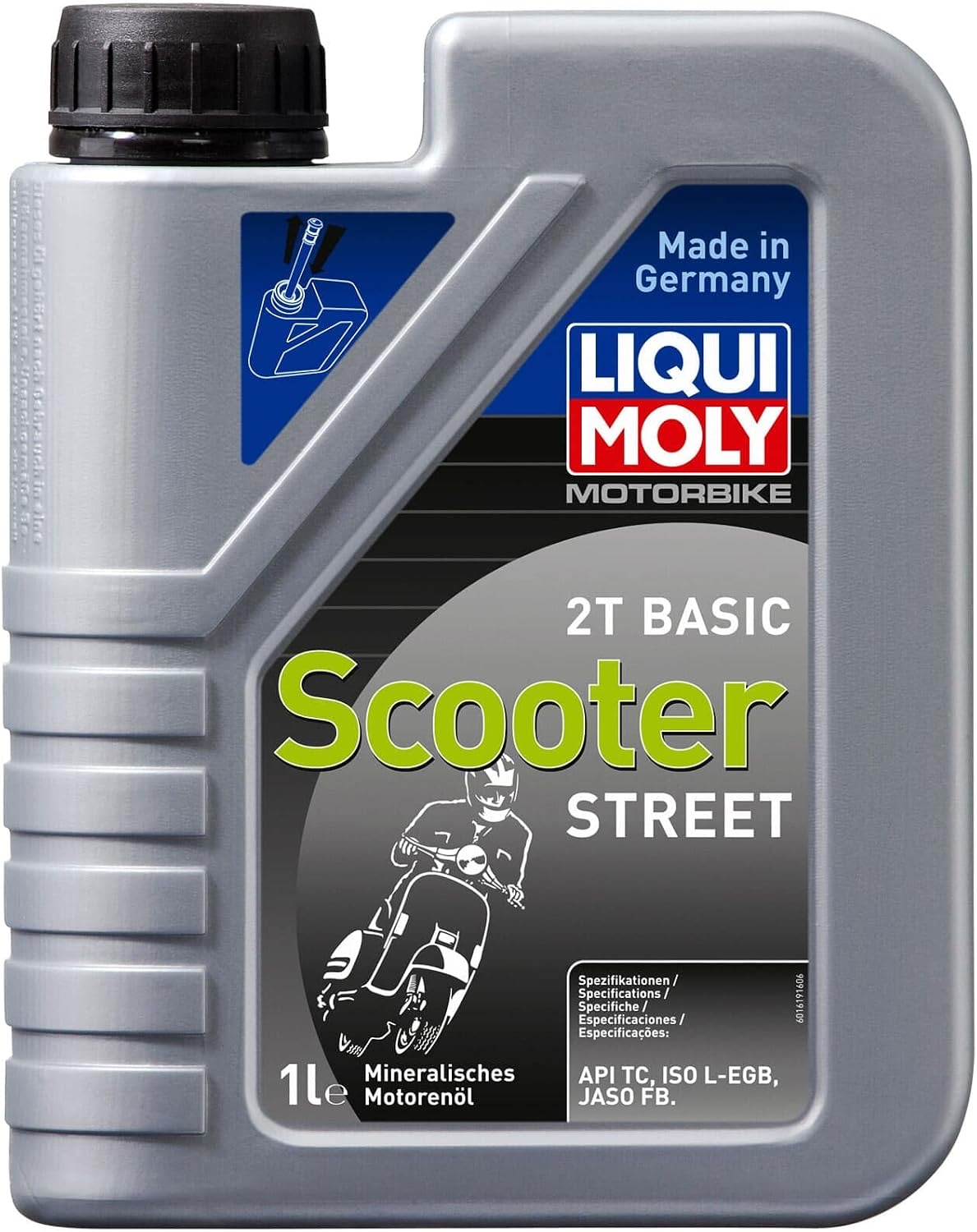 Liqui Moly Motorbike 2T Basic Scooter, 1 L (1619)