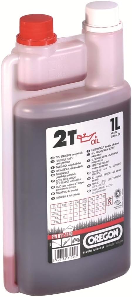 Oregon 2-Takt-Motoröl, 1 L Doppelhalsflasche (O11-1140)