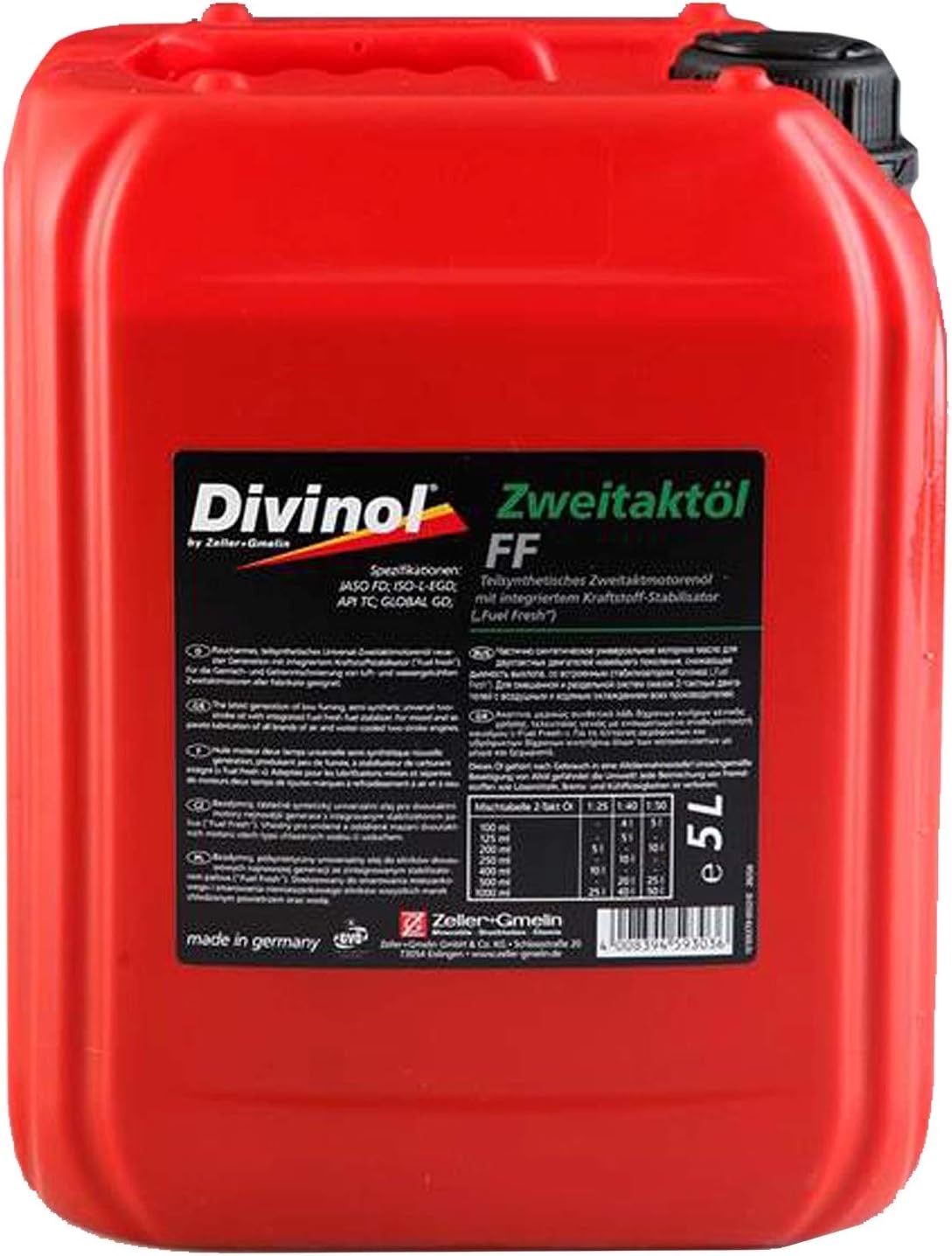 Divinol Zweitaktöl FF, 5 L