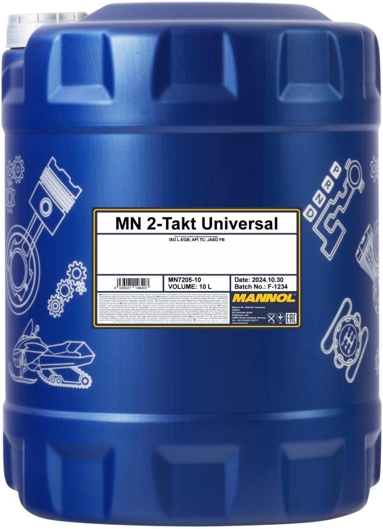 MANNOL 7205 2-Takt-Motoröl, 10 L