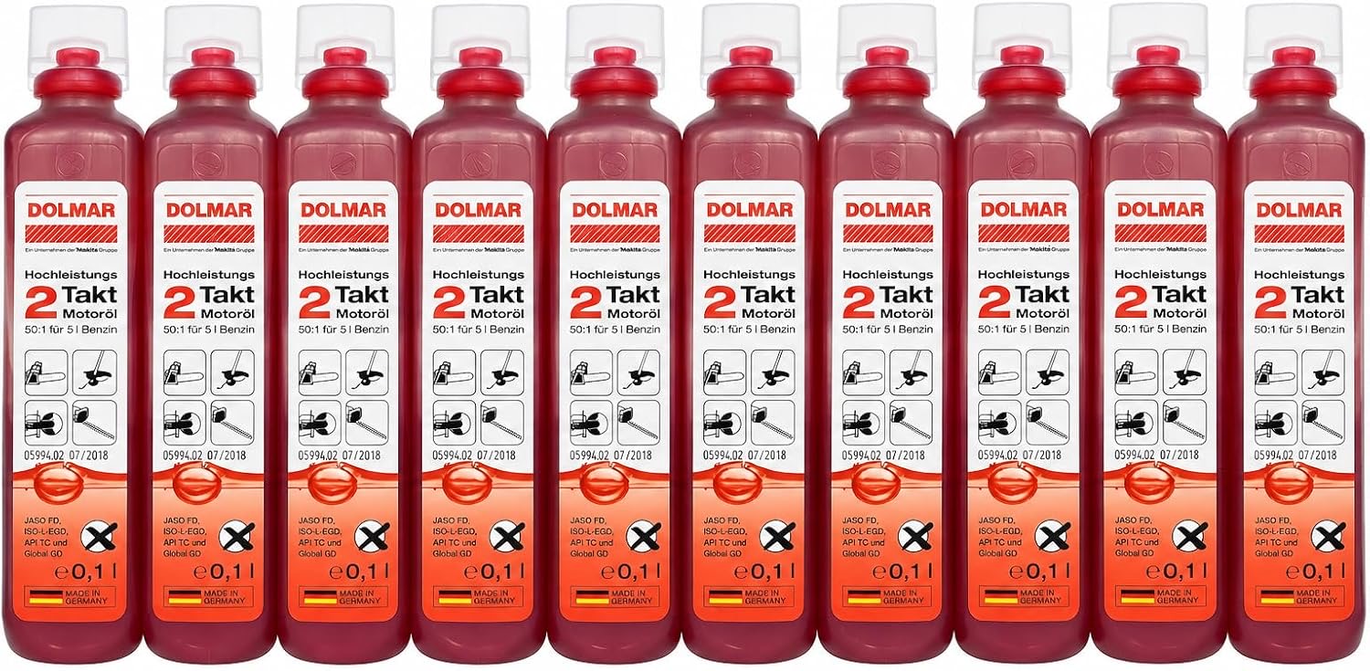 2-Takt-Motoröl 50:1, 10×100 ml