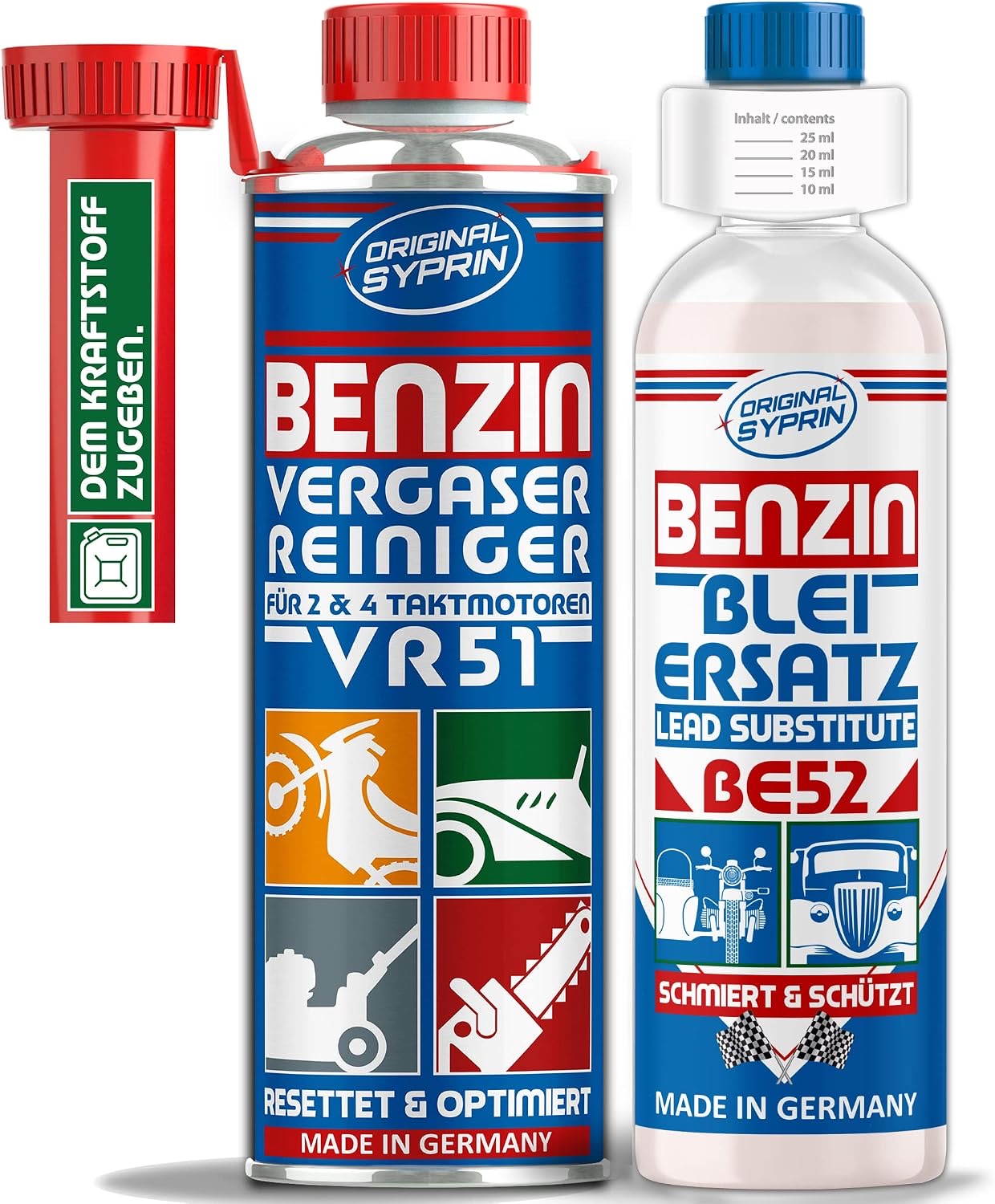 Syprin Vergaserreiniger und Bleiersatz