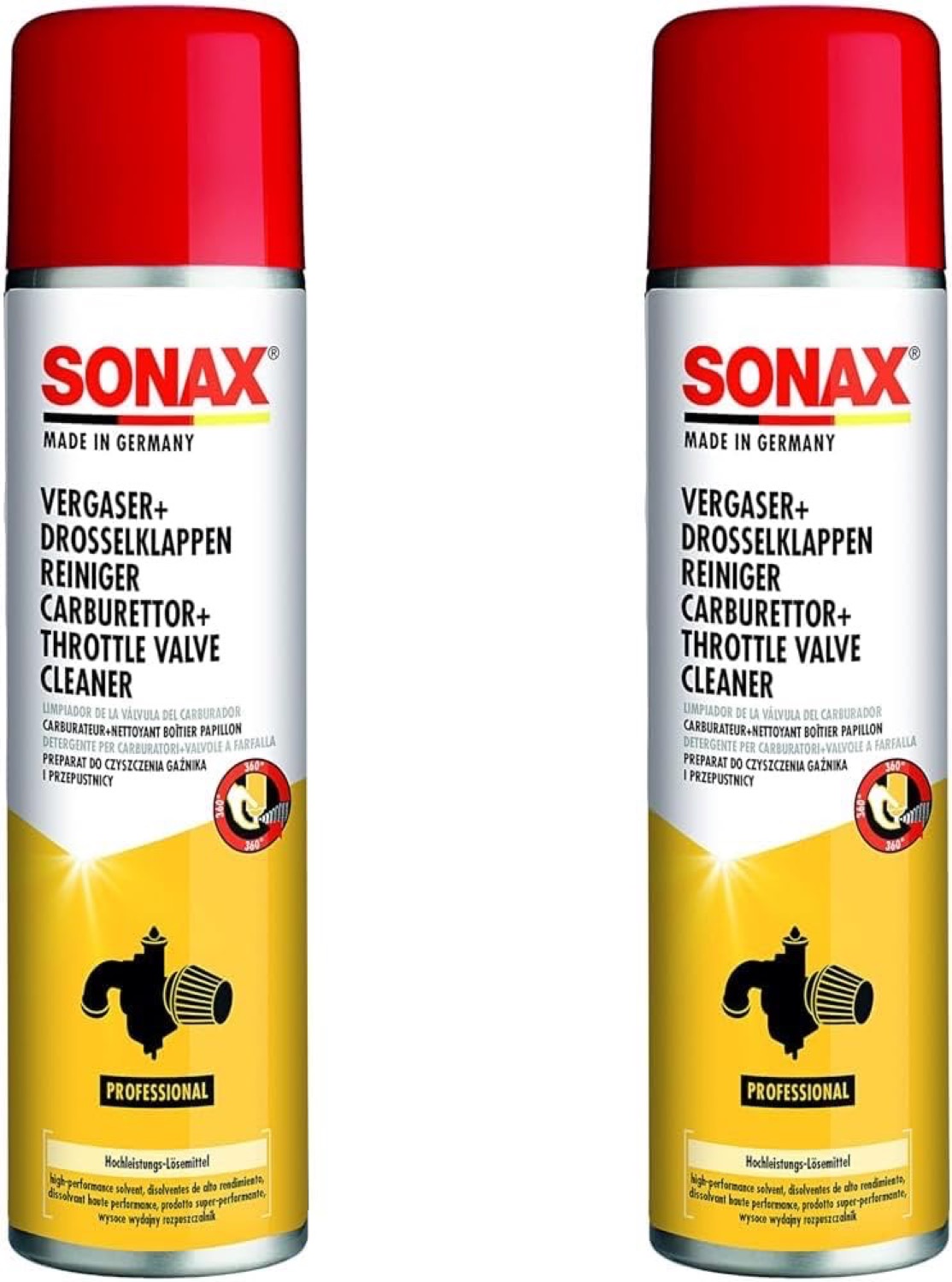 SONAX Vergaser- und Drosselklappenreiniger 400 ml