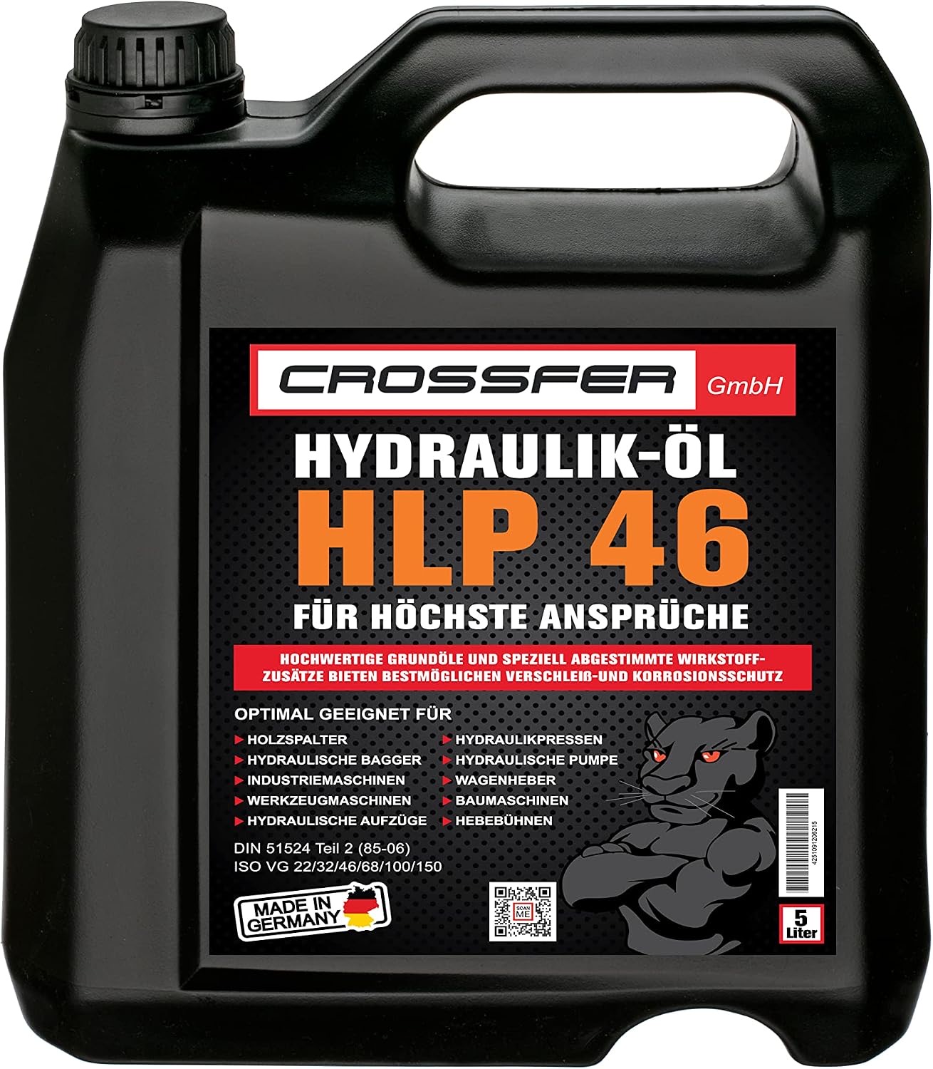 CROSSFER Hydrauliköl HLP 46, 5 l